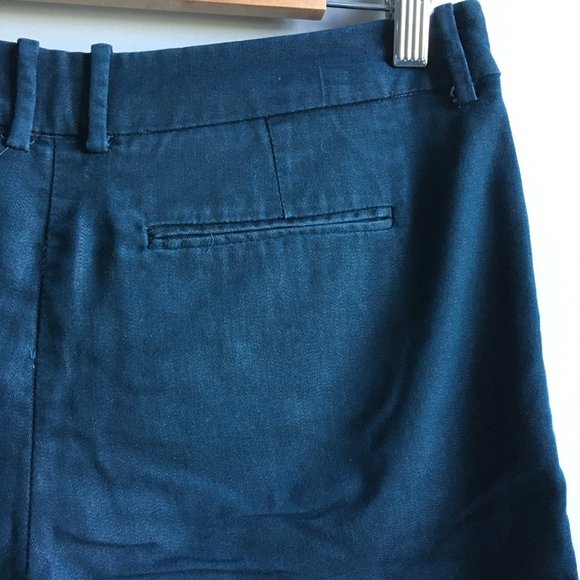⚪ 3/$15 Mossimo Stretch teal cotton blend Bermuda shorts - Picture 11 of 15